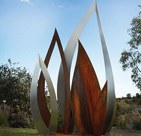 steel sculpture