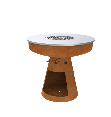 Corten Outdoor Grill