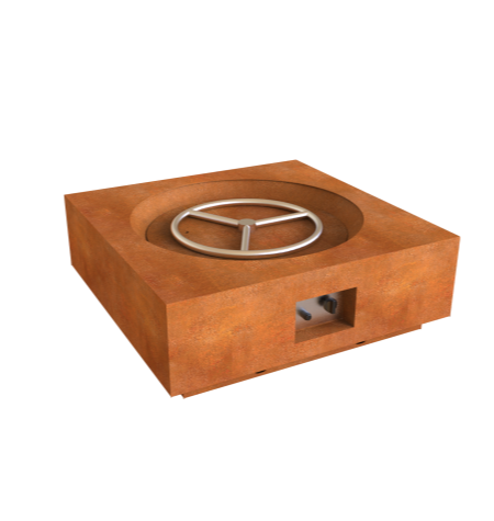 Corten Gas Fire Pit