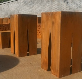 Corten Steel Garden Light