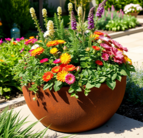 corten Steel planter