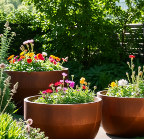 Custom Corten Planter
