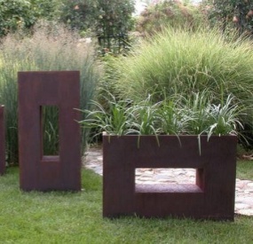 corten Steel planter