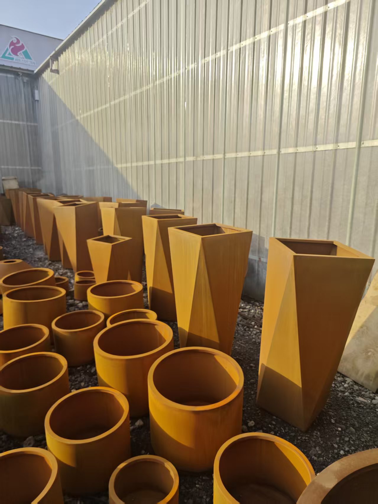 Architectural Corten Steel Planters