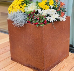 corten Steel planter