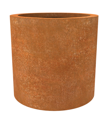 Maceta de acero