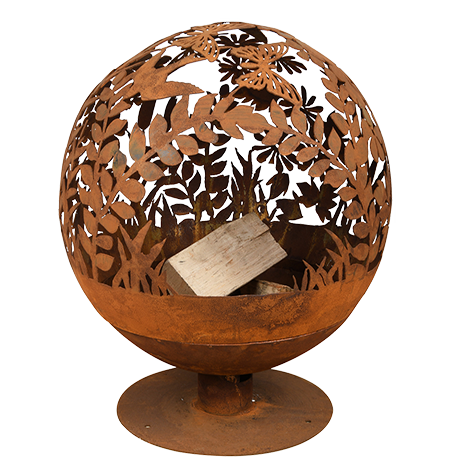 Garden Ornament metal sphere