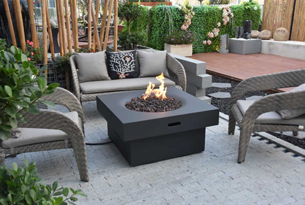 corten steel fire pit