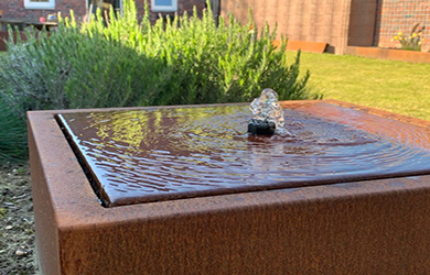 AHL CORTEN water fountain